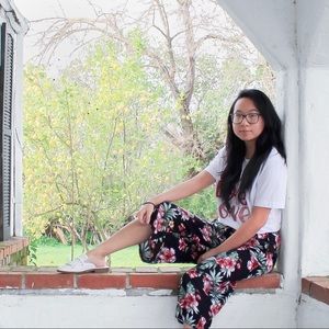 Pants - Floral Wide Leg Pants Pants - Floral Wide Leg Pants